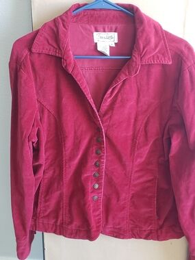 Coorduroy Snap Button Jacket Size S